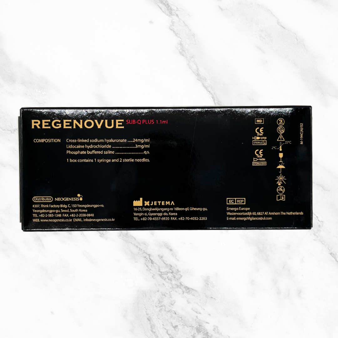 Regenovue SubQ Plus with Lidocaine 1x1.1ml
