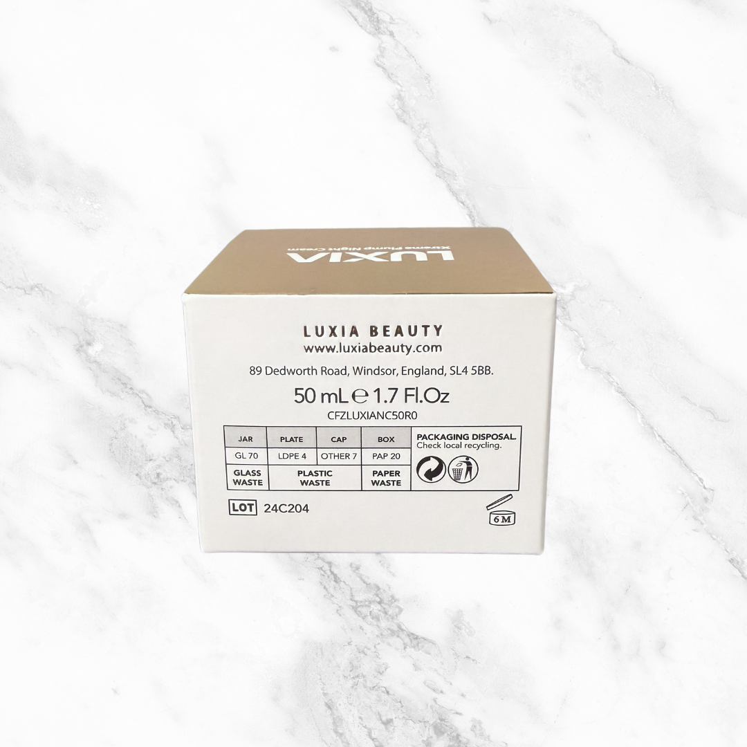 LUXIA XPLUMP Night Cream (Retinol and Niacinamide)