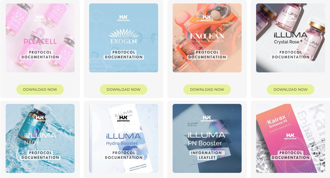 Free Aesthetic Treatment Protocols & Clinic Documentation | HUK Aesthetics Resource Hub
