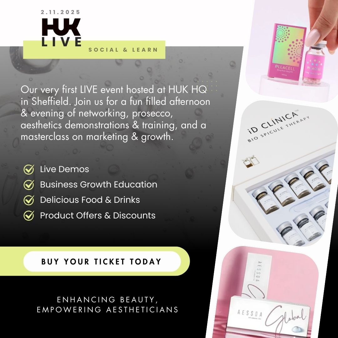 HUK Aesthetics LIVE Event Ticket