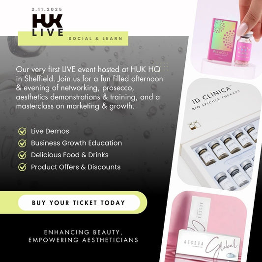 HUK Aesthetics LIVE Event Ticket